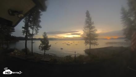 Carnelian Bay Lake Tahoe Live Webcam - Sep 25, 2026, 6:32am PDT