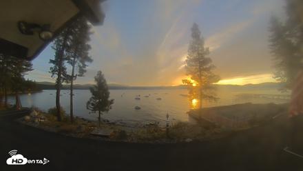 Carnelian Bay Lake Tahoe Live Webcam - Sep 26, 2026, 7:05am PDT