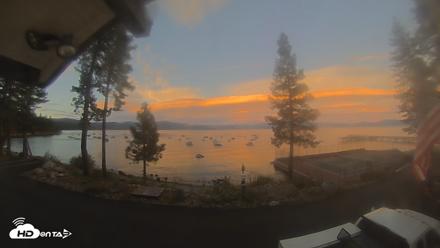 Carnelian Bay Lake Tahoe Live Webcam - Sep 10, 2026, 7:19pm PDT