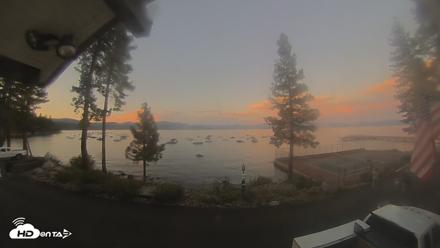 Carnelian Bay Lake Tahoe Live Webcam - Aug 7, 2026, 8:05pm PDT