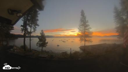 Carnelian Bay Lake Tahoe Live Webcam - Sep 25, 2026, 6:45am PDT