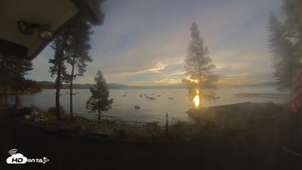 Carnelian Bay Lake Tahoe Live Webcam - Sep 25, 2026, 7:20am PDT