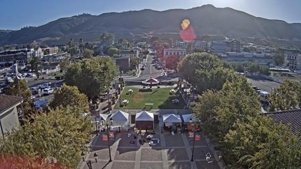 City of Temecula Town Square Live Webcam - Oct 23, 2025, 4:34pm PDT