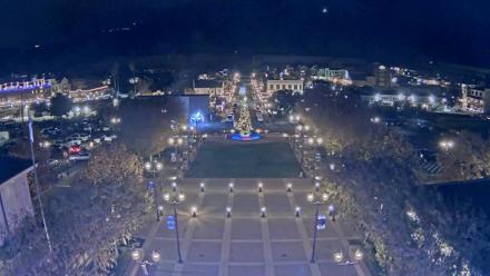 City of Temecula Town Square Live Webcam - Dec 22, 2025, 6:57pm PST