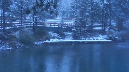 Tahoe City's River Ranch Lodge Live Cam - Oct 15, 2025, 7:15am PDT