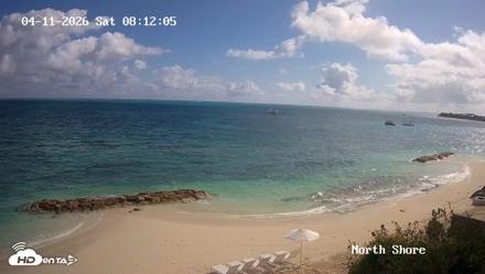 Turks & Caicos North Shore Live Webcam - Apr 11, 2026, 9:12am EDT