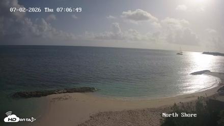 Turks & Caicos North Shore Live Webcam - Jul 2, 2026, 8:07am EDT