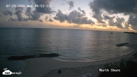 Turks & Caicos North Shore Live Webcam - Jul 29, 2026, 5:54am EDT