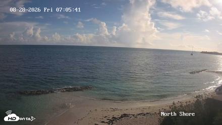 Turks & Caicos North Shore Live Webcam - Aug 28, 2026, 8:06am EDT