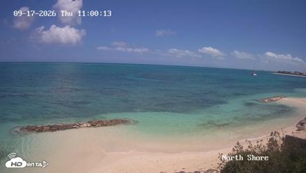Turks & Caicos North Shore Live Webcam - Sep 17, 2026, 12:00pm EDT