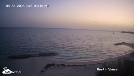 Turks & Caicos North Shore Live Webcam - Aug 22, 2026, 6:11am EDT