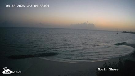 Turks & Caicos North Shore Live Webcam - Aug 12, 2026, 5:56am EDT