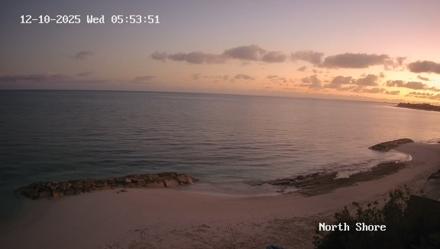 Turks & Caicos North Shore Live Webcam - Dec 10, 2025, 5:54am EST