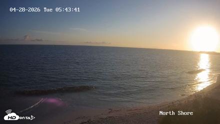 Turks & Caicos North Shore Live Webcam - Apr 28, 2026, 6:44am EDT