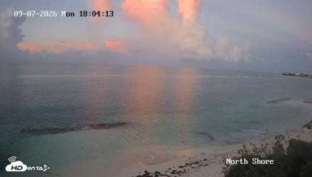 Turks & Caicos North Shore Live Webcam - Sep 7, 2026, 7:05pm EDT