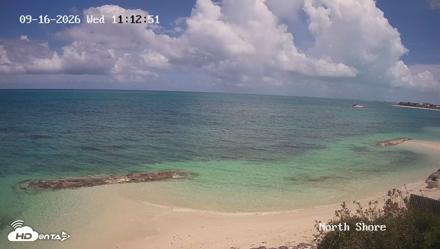 Turks & Caicos North Shore Live Webcam - Sep 16, 2026, 12:13pm EDT