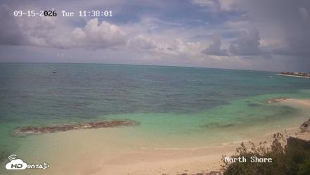 Turks & Caicos North Shore Live Webcam - Sep 15, 2026, 12:38pm EDT