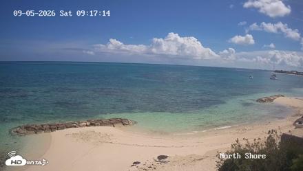 Turks & Caicos North Shore Live Webcam - Sep 5, 2026, 10:28am EDT