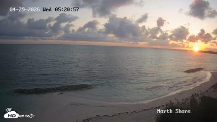 Turks & Caicos North Shore Live Webcam - Apr 29, 2026, 6:21am EDT