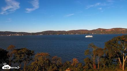 Hudson River Live Webcam - Oct 21, 2026, 9:43am EDT