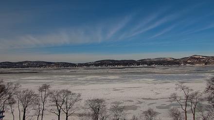 Hudson River Live Webcam - Feb 1, 2026, 9:43am EST