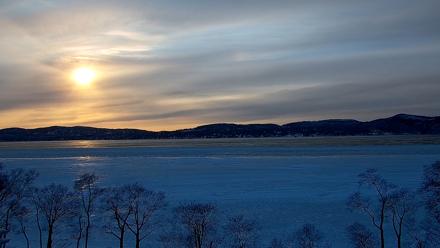 Hudson River Live Webcam - Feb 7, 2026, 4:27pm EST