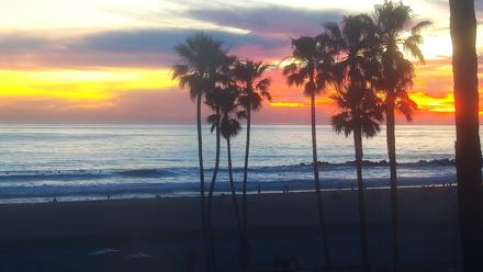 Venice Beach Live Surf Cam - Mar 13, 2026, 7:19pm PDT