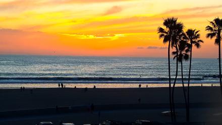 Venice Beach Live Surf Cam - Feb 6, 2026, 5:32pm PST