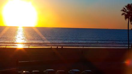 Venice Beach Live Surf Cam - Jan 9, 2026, 4:49pm PST