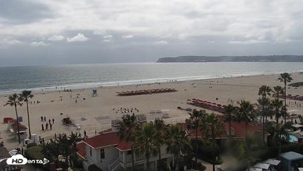 Hotel Del Coronado North Roaming Live Cam - Apr 25, 2026, 3:40pm PDT