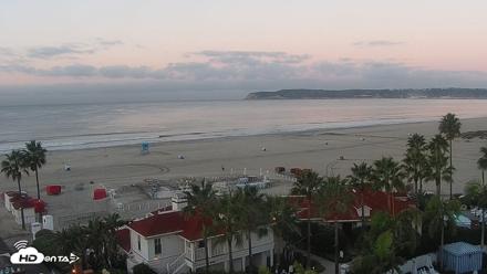 Hotel Del Coronado North Roaming Live Cam - Oct 27, 2026, 7:01am PDT