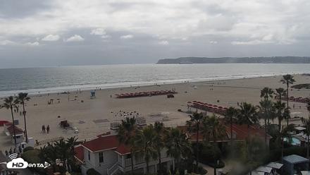 Hotel Del Coronado North Roaming Live Cam - Apr 25, 2026, 3:41pm PDT