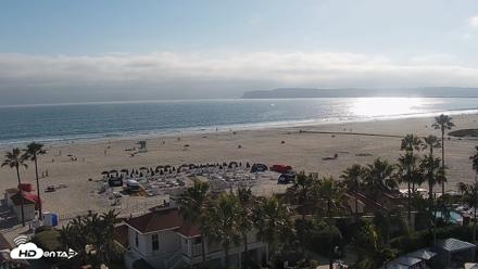 Hotel Del Coronado North Roaming Live Cam - May 7, 2026, 5:21pm PDT