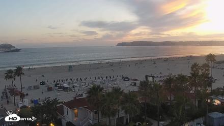 Hotel Del Coronado North Roaming Live Cam - Jul 4, 2026, 8:04pm PDT