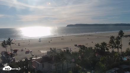 Hotel Del Coronado North Roaming Live Cam - Oct 25, 2026, 4:16pm PDT