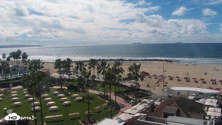 Hotel Del Coronado North Roaming Live Cam - Oct 22, 2026, 11:39am PDT