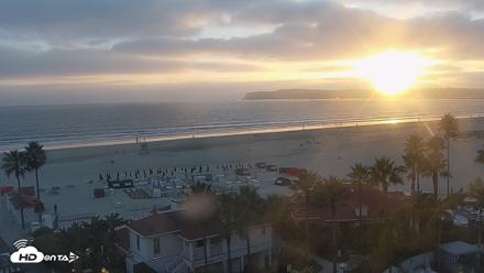 Hotel Del Coronado North Roaming Live Cam - Sep 14, 2026, 6:42pm PDT