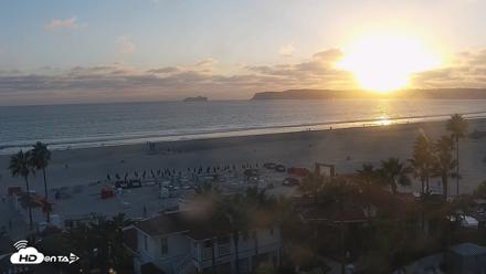 Hotel Del Coronado North Roaming Live Cam - Sep 18, 2026, 6:35pm PDT