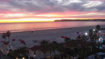 Hotel Del Coronado North Roaming Live Cam - Jan 27, 2026, 5:31pm PST