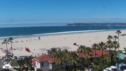 Hotel Del Coronado North Roaming Live Cam - Apr 10, 2026, 11:30am PDT