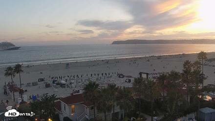 Hotel Del Coronado North Roaming Live Cam - Jul 4, 2026, 8:04pm PDT