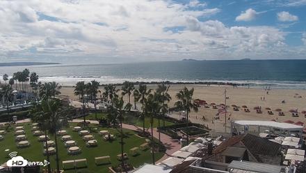 Hotel Del Coronado North Roaming Live Cam - Oct 22, 2026, 11:39am PDT