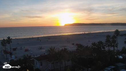 Hotel Del Coronado North Roaming Live Cam - Oct 25, 2026, 6:01pm PDT