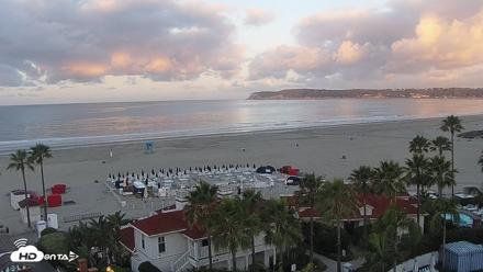 Hotel Del Coronado North Roaming Live Cam - May 28, 2026, 5:58am PDT