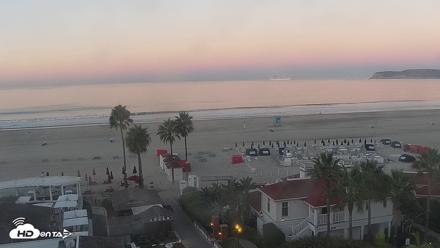 Hotel Del Coronado North Roaming Live Cam - Oct 3, 2026, 6:43am PDT