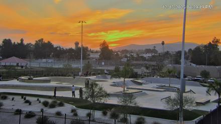 Hemet California Live Skate Park Webcam - Dec 13, 2025, 4:39pm PST