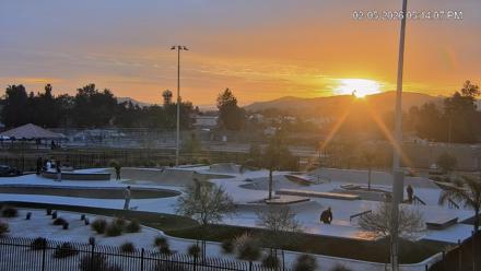 Hemet California Live Skate Park Webcam - Feb 5, 2026, 5:14pm PST