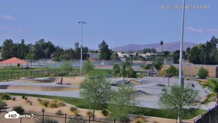 Hemet California Live Skate Park Webcam - Oct 13, 2026, 10:51am PDT