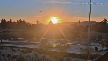 Hemet California Live Skate Park Webcam - Dec 4, 2025, 4:28pm PST