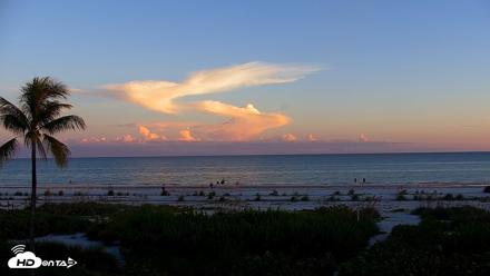 Sanibel Island Florida Live Beach Webcam - Oct 14, 2026, 6:55pm EDT